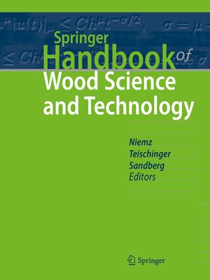 cover image of Springer Handbook of Wood Science and Technology